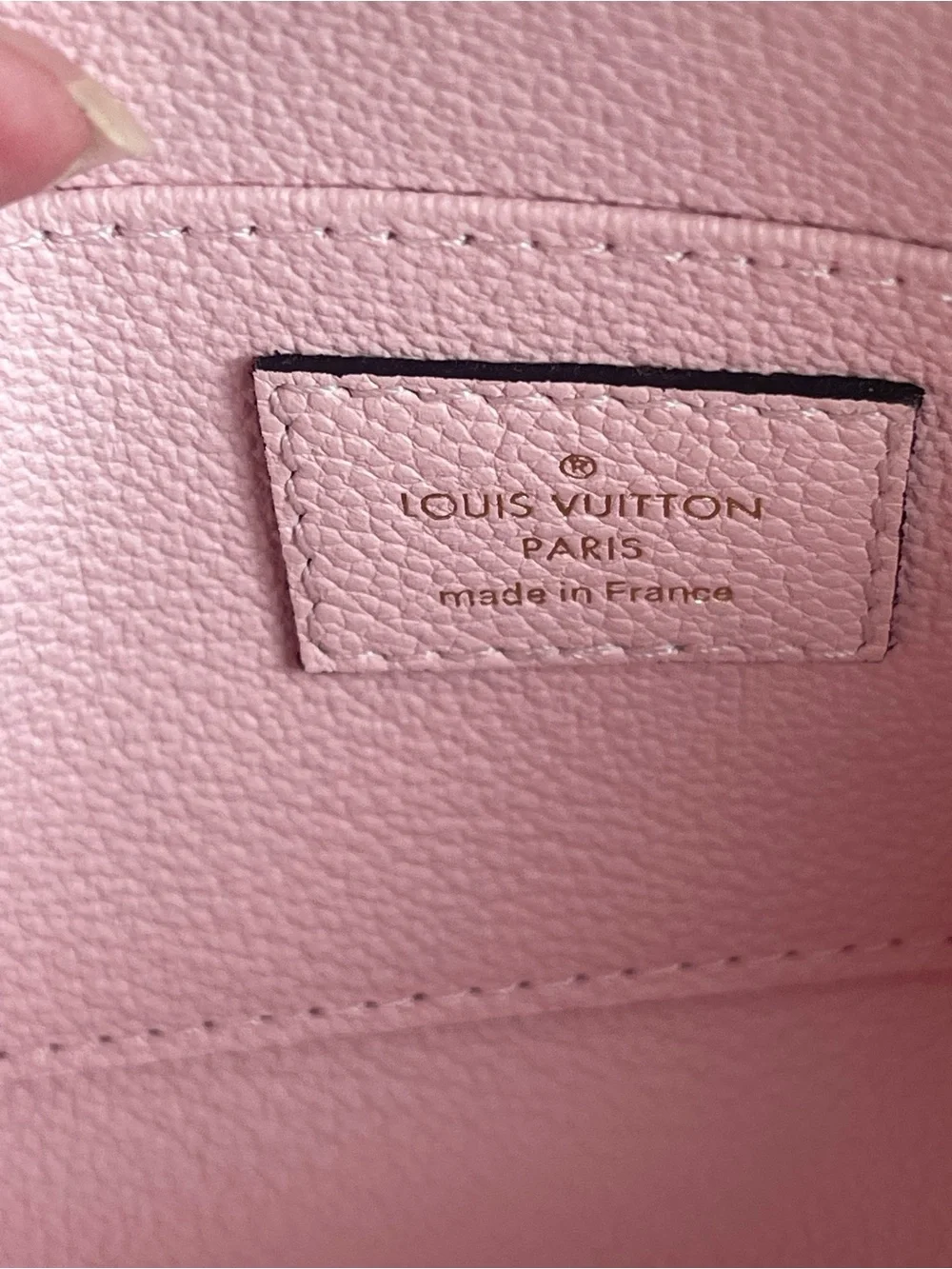 Louis Vuitton soft pebbled